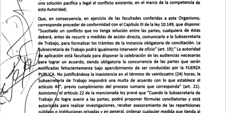 Conciliación obligatoria al conflicto con los guardavidas