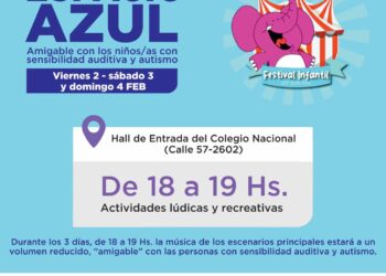 Un festival universal: El municipio prepara el Espacio Azul para niños y niñas con sensibilidad auditiva