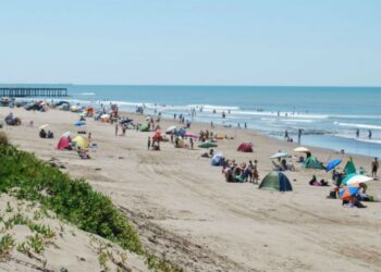 Desde el punto de vista ocupacional, Necochea tuvo el mejor fin de semana de la temporada