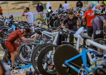 Excelente actuación de los triatletas Santoro y Amarante, en Río Negro