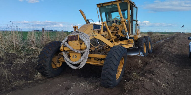 Con obras en todo el distrito el EMSUR comunicó sus principales tareas rurales