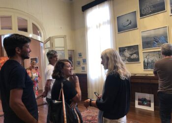 Visita del bloque UCR a la muestra “Casa 62” de la familia Balsategui
