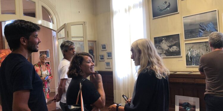 Visita del bloque UCR a la muestra “Casa 62” de la familia Balsategui