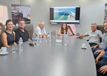 Encuentro Fructífero: La Cámara Industrial, de Producción y servicios, se reunió con la Presidenta de Puerto Quequén para Impulsar proyectos conjuntos