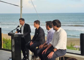 GERMÁN DE CÉSARE. “Puerto Quequén es estratégico y tiene gran importancia para la Provincia y el país”