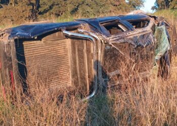Capataz del SUPA falleció al volcar su camioneta en la ruta 3 cerca de Azul
