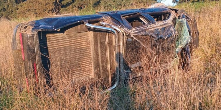 Capataz del SUPA falleció al volcar su camioneta en la ruta 3 cerca de Azul