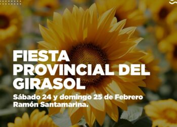 Se pone en marcha la Fiesta del Girasol en Ramón Santamarina