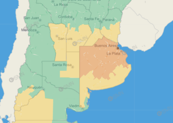 El mal tiempo no se va: continúa vigente el alerta amarillo por tormentas para Necochea