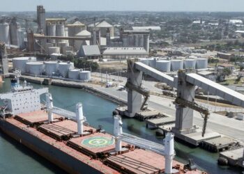 El mejor primer bimestre de la historia de Puerto Quequén. Se registró un acumulado de 1.695.516 toneladas