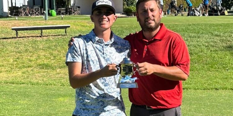 Golf: Gonzalo Gimenez Quiroga, con 210 golpes (-3), se consagró Campeón Nacional