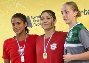 NATACIÓN. Otra destacada actuación de Guadalupe Angiolini