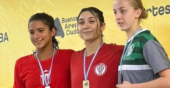 NATACIÓN. Otra destacada actuación de Guadalupe Angiolini