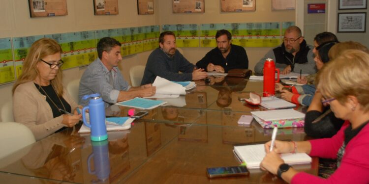 se reunió la comisión de Transporte del HCD