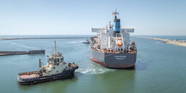 Puerto Quequén cierra el primer trimestre con un incremento interanual del 43 por ciento