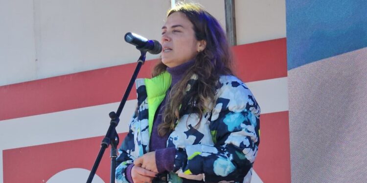 Jimena López en la Fiesta de los Pescadores:  “Vamos a poner todo el esfuerzo para poder diversificar las cargas”