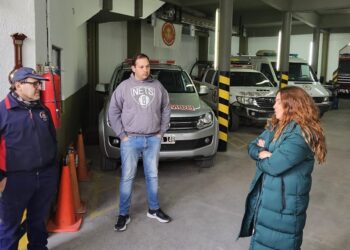 Jimena López visitó diferentes instituciones intermedias de La Dulce