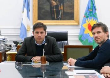 Jimena López se reunió con el gobernador Axel Kicillof
