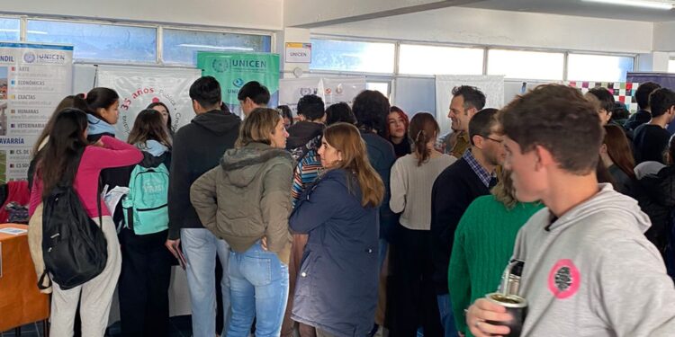 La expo educativa está en marcha. Hasta media tarde, en el Instituto de Formación Docente Nro 31