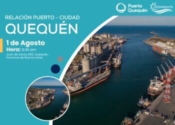 El congreso “Relación Ciudad-Puerto” de Puerto Quequén y Globalports se pospone para el jueves 1 de agosto
