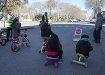 Las jornadas de Educación Vial llegaron al Jardín de Infantes Nº 916