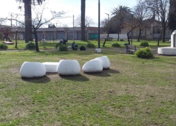 Mantenimiento de espacios públicos y operativos de limpieza urbana en Quequén