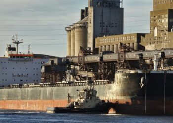 Puerto Quequén cerró el primer semestre con cuatro millones de toneladas.