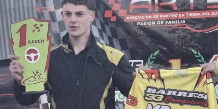 Karting: Juan Martín Hernández, ganó en Rauch .