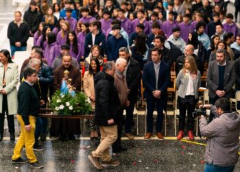 El Intendente se unió a la celebración por los 25 años del Nivel Secundario del Colegio Capuchinos