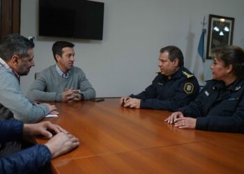 El Intendente brindó la bienvenida a Gabriela Santillán, nueva Jefa Departamental de la Policía