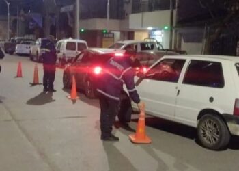 Intensos operativos nocturnos de tránsito se realizaron el fin de semana