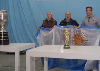 La comunidad necochense disfrutó de las copas de la Selección en un evento inolvidable