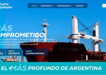 Puerto Quequén y su nuevo sitio web “busca potenciar la transparencia de la información”, expresó Jimena López