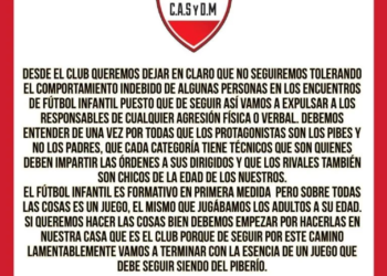 Mataderos combatirá la violencia en el fútbol infantil expulsando a los espectadores que insulten