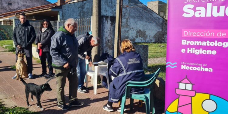 El CAPS “Fucile” fue sede de una exitosa jornada de Vacunación Antirrábica