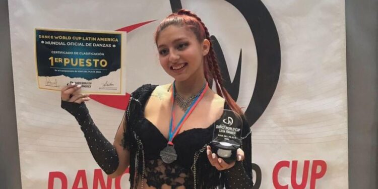 La necochense Érica Benegas tuvo una destacada actuación en Mar del Plata y se clasificó a la Final Latin America