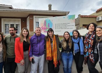 En plena jornada activa, la ONG “Construyendo Puentes” recibió supervisión de Nación