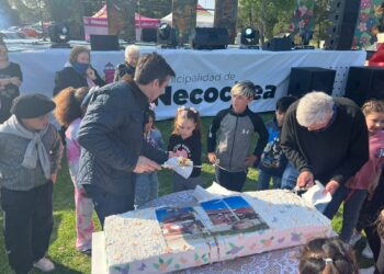 Rojas en los festejos de Santamarina: “Es momento de seguir la planificación que tenemos y no bajar los brazos”