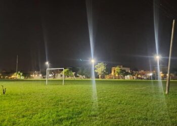 La Plaza General Belgrano cuenta con nueva iluminación LED