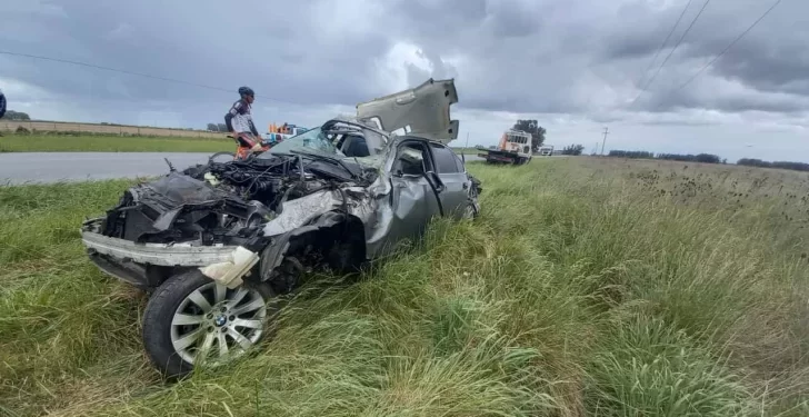 Accidente fatal en ruta 227: dos jóvenes loberenses fallecieron