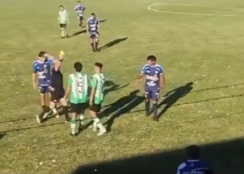 Violencia en el futbol: Repudio de la liga local, a la agresión de un árbitro