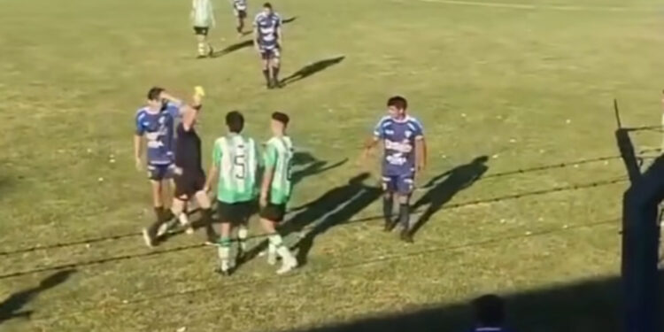 Violencia en el futbol: Repudio de la liga local, a la agresión de un árbitro