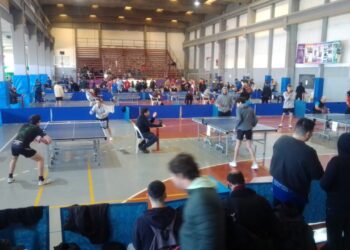 El Polideportivo Municipal recibe una fecha provincial de tenis de mesa