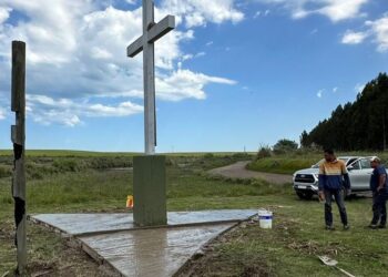 Avanza el trazado del Vía Crucis Ribereño con la construcción de dos estaciones más