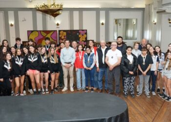 Se brindó una recepción a los protagonistas locales de los Juegos Bonaerenses