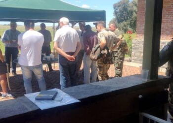 Refuerzan la seguridad en zona rural de Claraz con cámaras de vigilancia y botón antipánico