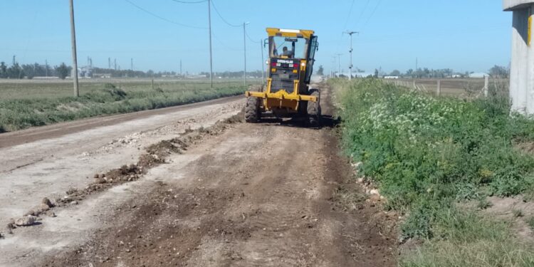 Mejoran el acceso a la Playa Municipal de Camiones para optimizar la transitabilidad