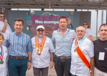 Rojas participó de la apertura de Golden Chef Expo 2024
