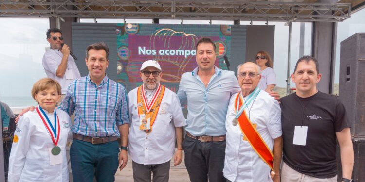 Rojas participó de la apertura de Golden Chef Expo 2024