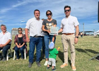 Claraz celebró sus 115 años y hubo un sentido homenaje a la memoria de José García